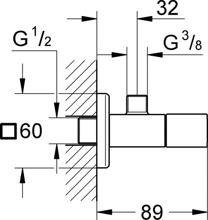  Grohe Eurocube 22012000
