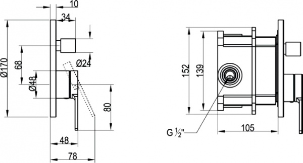  Villeroy & Boch Architectura TVS10335300061    