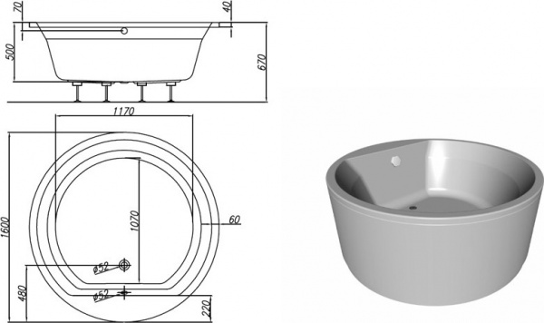   Kolpa San Vivo 5033-01 160x160