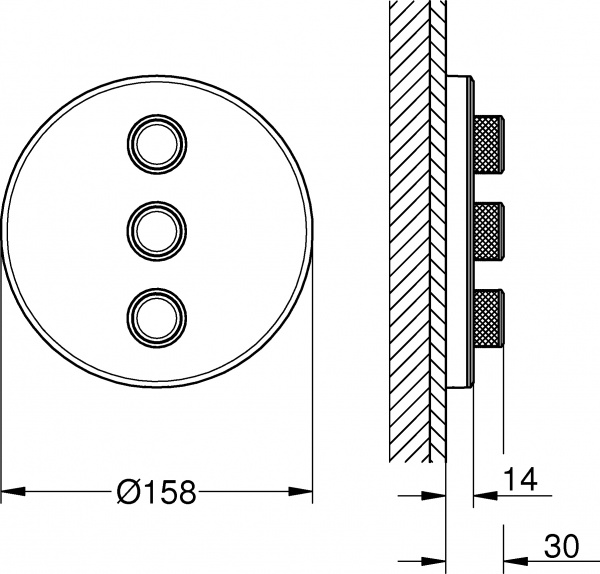  Grohe Grohtherm SmartControl 29152LS0   , moon white