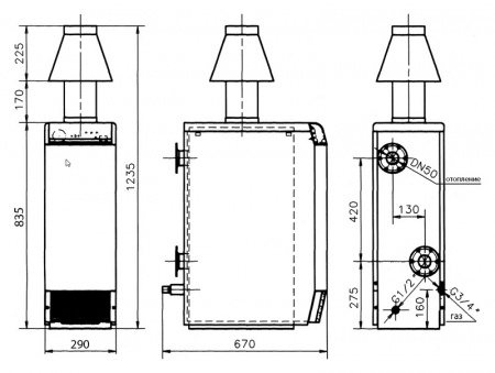  	Bosch Gaz 2000 F FN 50 HN (48 )