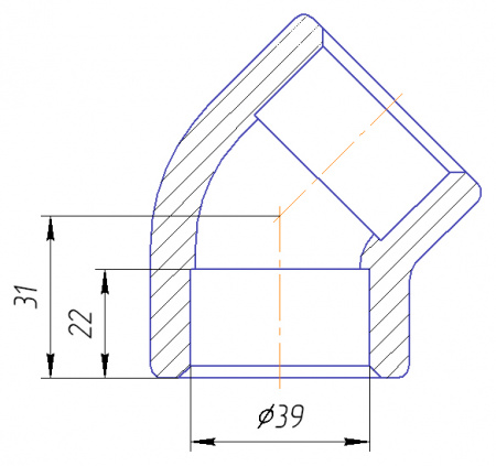  Kalde 3212-elb-400045 45 40 