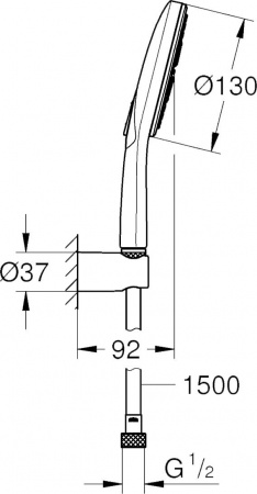  Grohe Rainshower SmartActive 26581000
