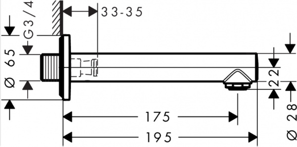  Hansgrohe Talis S 72410000  