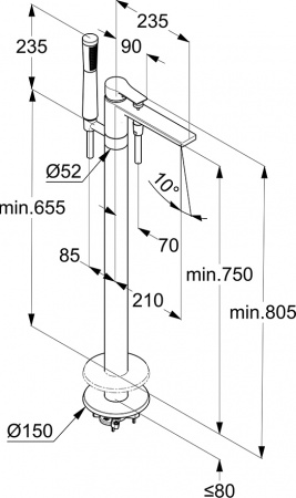  Kludi Zenta SL 485900565    , 