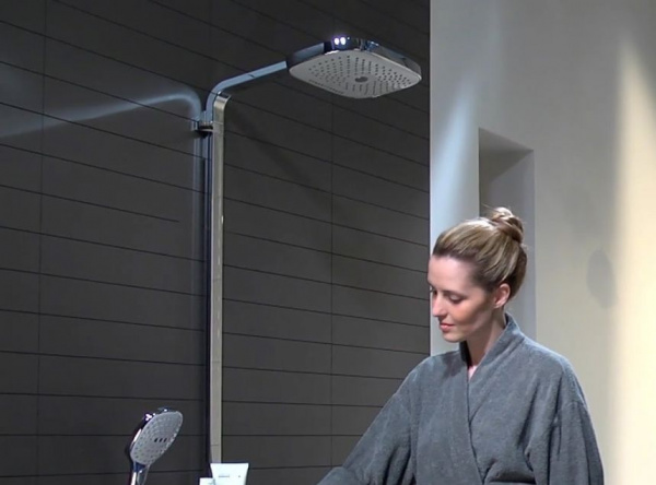 ������� ������ Hansgrohe Raindance Select E 300 2jet 27128400 Showerpipe