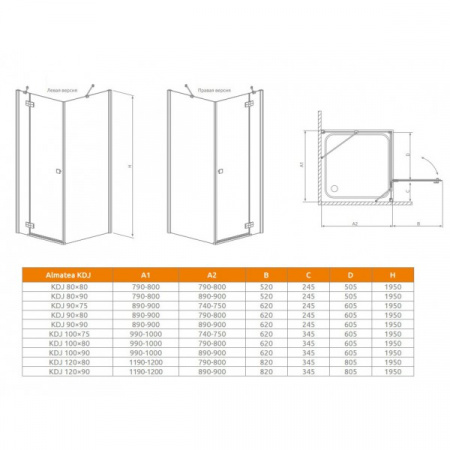   Radaway Almatea KDJ 90   R