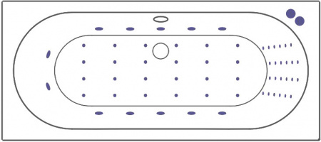   Excellent Oceana WAEX.OCE18.NANO 180x80