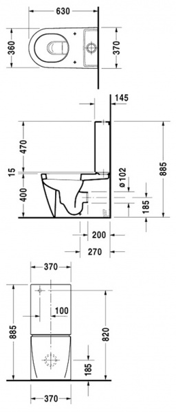    Duravit Starck 2 0933000005