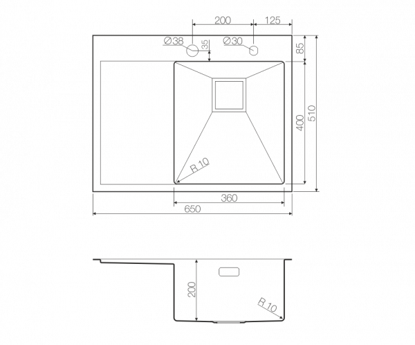   Omoikiri Akisame 65-IN-R  