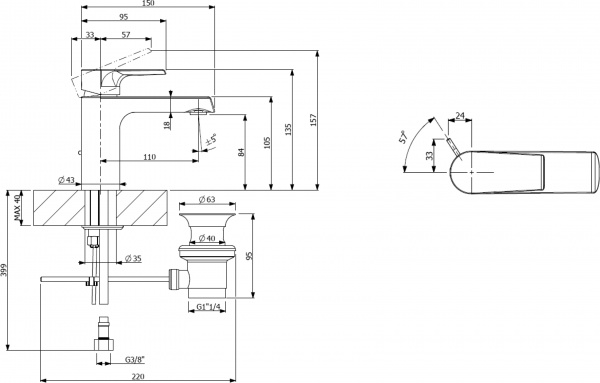  Villeroy & Boch Liberty TVW10700100061  