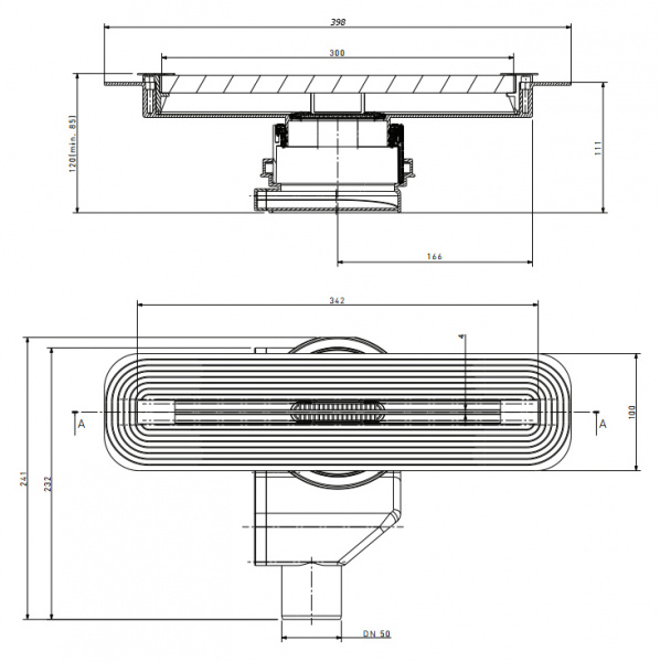   Pestan Confluo Slim Line 550   13100032