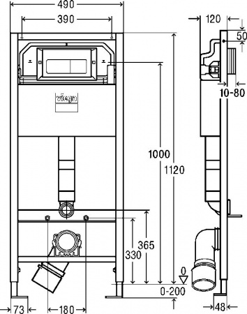     Viega Prevista Dry 8524.10   