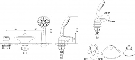 Bravat Niagara Black F5140197BM-RUS   , 