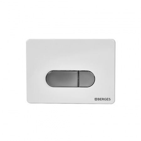 Инсталляция BERGES для скрытого монтажа унитаза NOVUM кнопка D7 белая/кнопка хром 040237 Инсталляция BERGES для скрытого монтажа унитаза NOVUM кнопка D7 белая/кнопка хром 040237