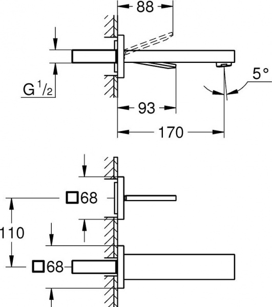  Grohe Eurocube Joy 19997000  