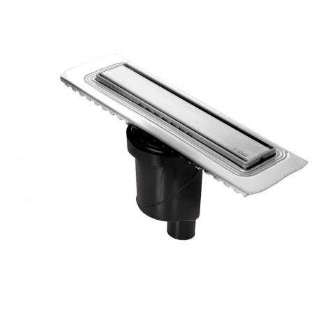 Душевой лоток Berges  В1 Keramik 500 нержавеющая сталь , решетка хром глянец 091016 Душевой лоток Berges  В1 Keramik 500 нержавеющая сталь , решетка хром глянец 091016