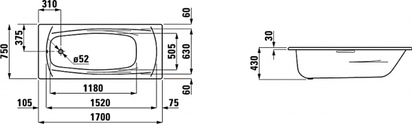   Laufen Palladium 2.2511.3