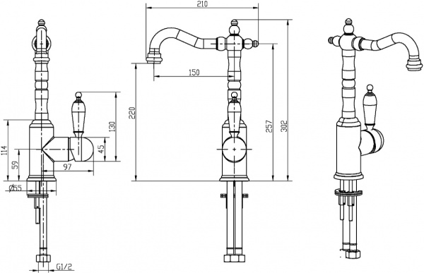  Boheme Crystal 282-CRST  