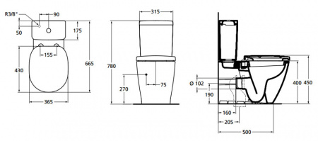 - Ideal Standard Connect E781701   