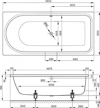   Bette Ocean 180x80    ,  