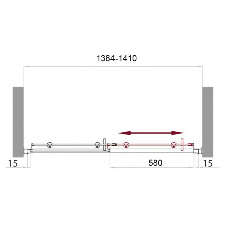 ������� ����� BelBagno Uno BF 1 140 C Cr