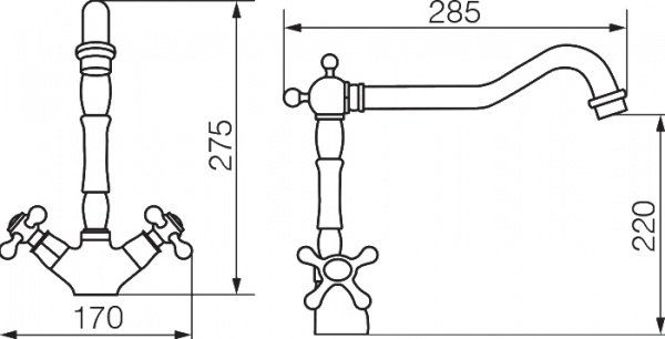  Veragio Agatha VR.AGT-3711.CR  , 