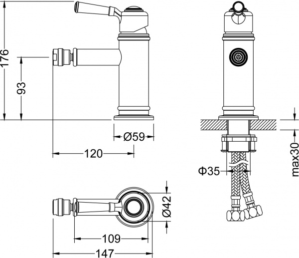  Timo Arisa 5312/02F antique  