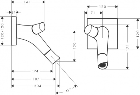  Axor Starck Organic 12015820  ,  