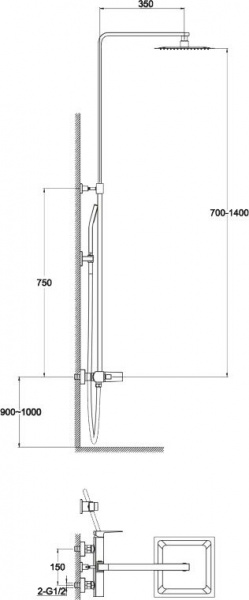 ������� ������ BelBagno Arlie ARL-DOCM-CRM
