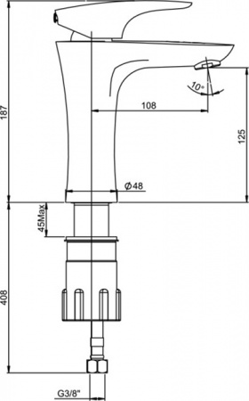  Paini Verona VRCR205KM  