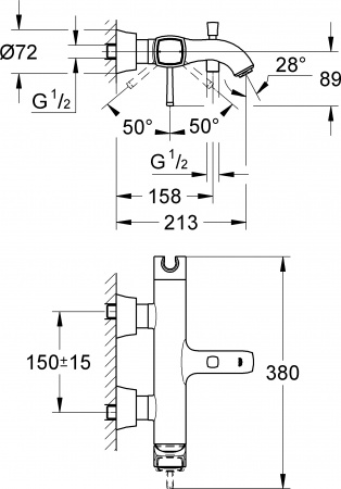  Grohe Grandera 23317000    