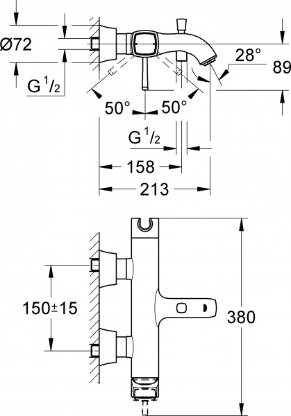  Grohe Grandera 23317000    