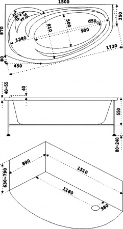   Bas   12  / 150x95 L + 