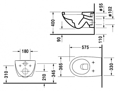 - Duravit Architec 0069690000