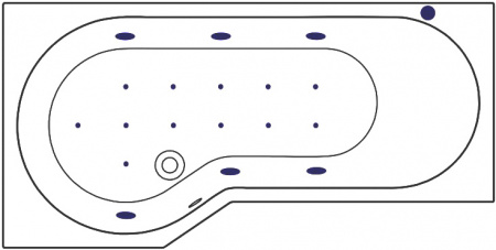   Excellent Be Spot WAEX.BSL16.RELAX 160x80 L