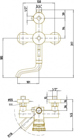 ������� ������ Bronze de Luxe 10120DF