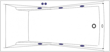  Excellent Palace WAEX.PAL17.SOFT 170x75