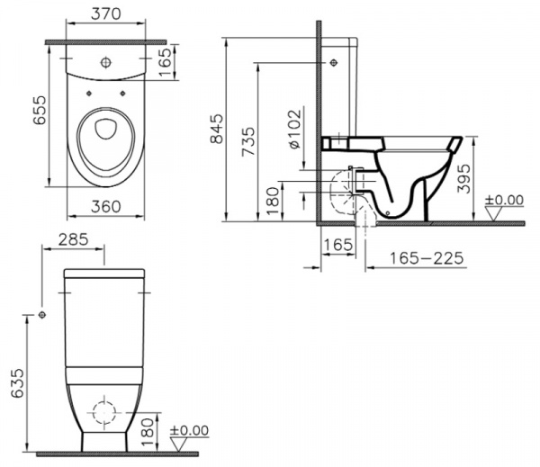 - VitrA Form 500 4300B003   