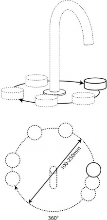 ��������� Jacob Delafon Grands Boulevards E25388-CPcaresse ��� ��������