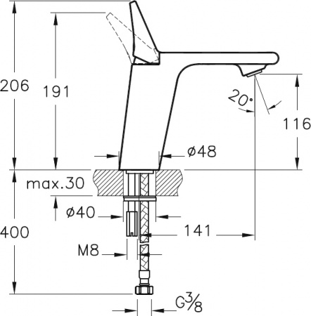 VitrA Memoria A42329  