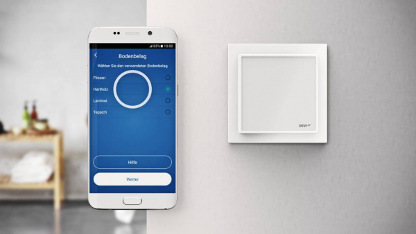 Терморегулятор Devi Devireg Smart Wi-Fi pure white Терморегулятор Devi Devireg Smart Wi-Fi pure white