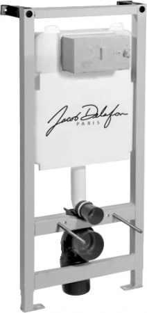 Комплект Jacob Delafon Struktura E5504-NF-M18 кнопка хром Комплект Jacob Delafon Struktura E5504-NF-M18 кнопка хром