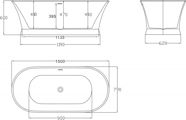   BelBagno BB402-1500-790 150x80
