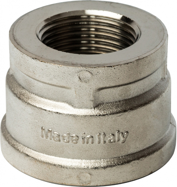Муфта Stout SFT-0006 1 1/2"х1" переходная, никелированная Муфта Stout SFT-0006 1 1/2"х1" переходная, никелированная