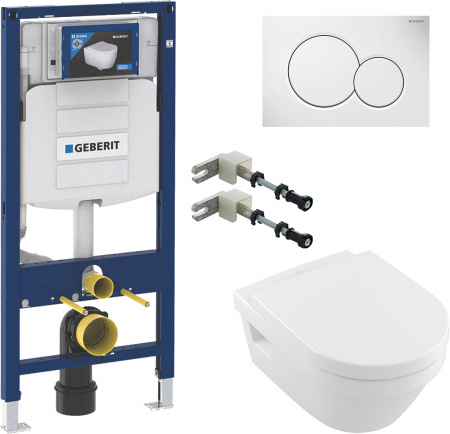     Villeroy & Boch Omnia Architectura 5684HR01 alpin,  +     Geberit Duofix 111.815.00.1   +     Geberit Duofix UP 320 111.300.00.5 +  