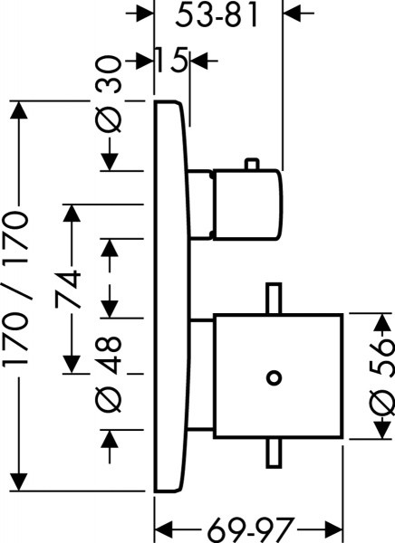  Axor Starck X 10706000  