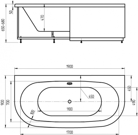 ��������� ����� ������� ������ MOR190-0000059 190x90 ��������� ������