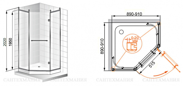   Cezares Retro P1 90 CP Cr R