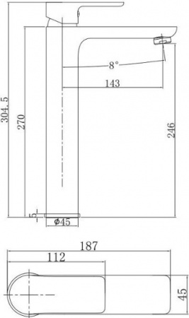 Aquanet Arctic AF520-11W  